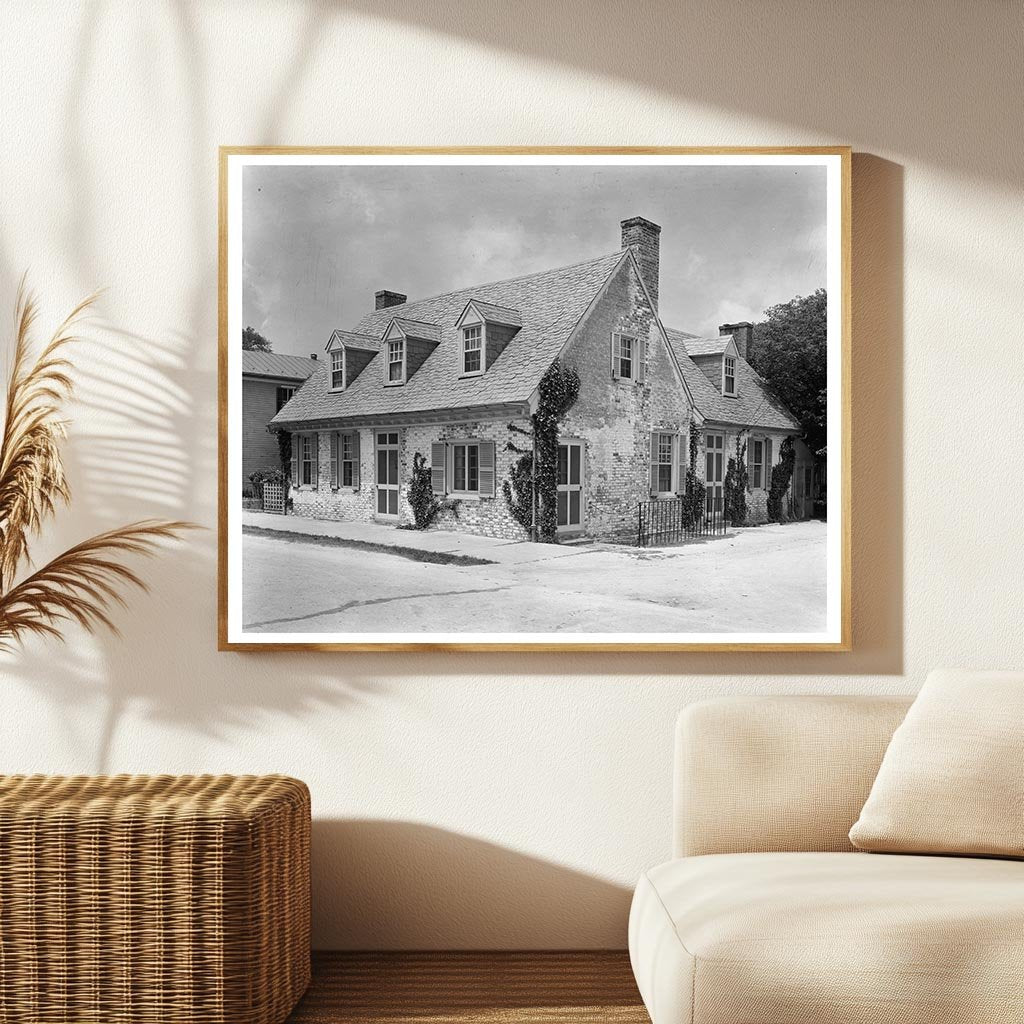 Vintage Architecture in Yorktown, Virginia - 20th Century