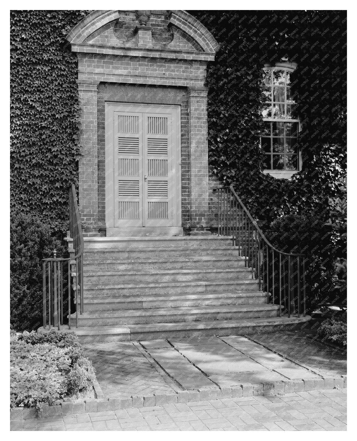 Nelson House, Yorktown VA, 1740-1741 Historical Photo