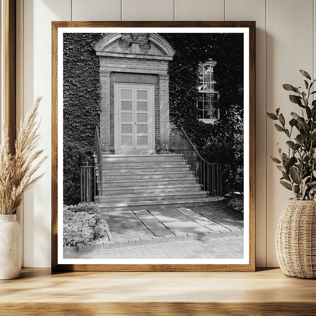 Nelson House, Yorktown VA, 1740-1741 Historical Photo