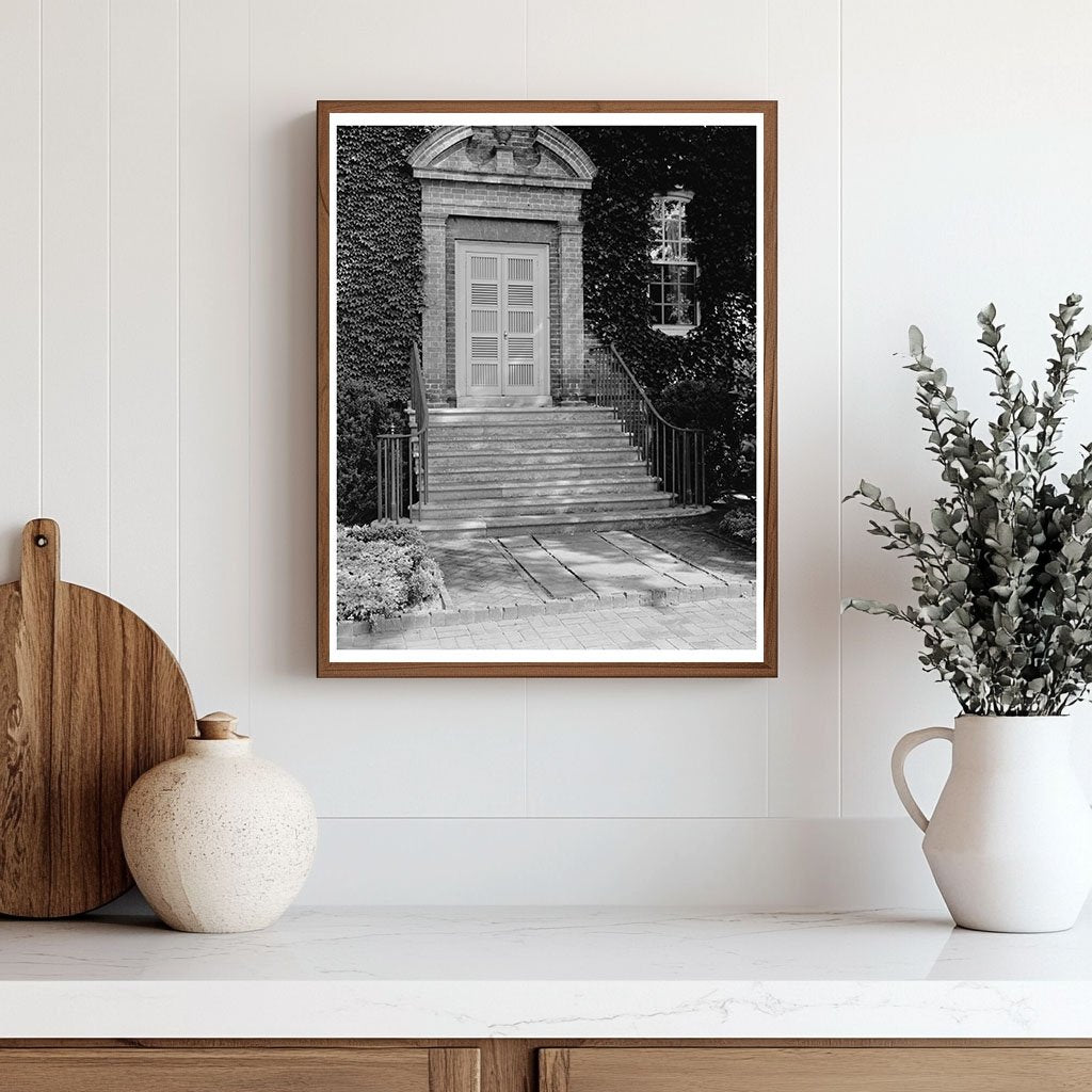 Nelson House, Yorktown VA, 1740-1741 Historical Photo