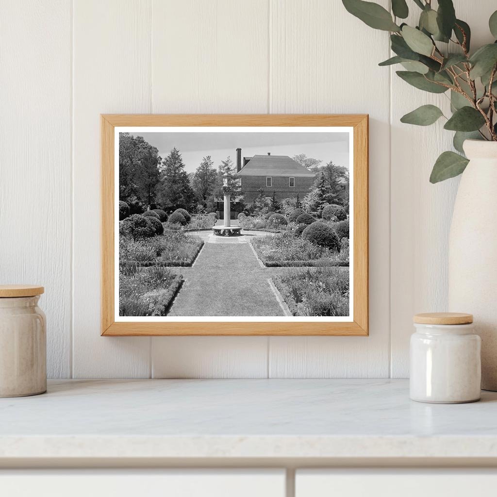 Nelson House, Yorktown VA, Colonial Architecture, 20th Centu