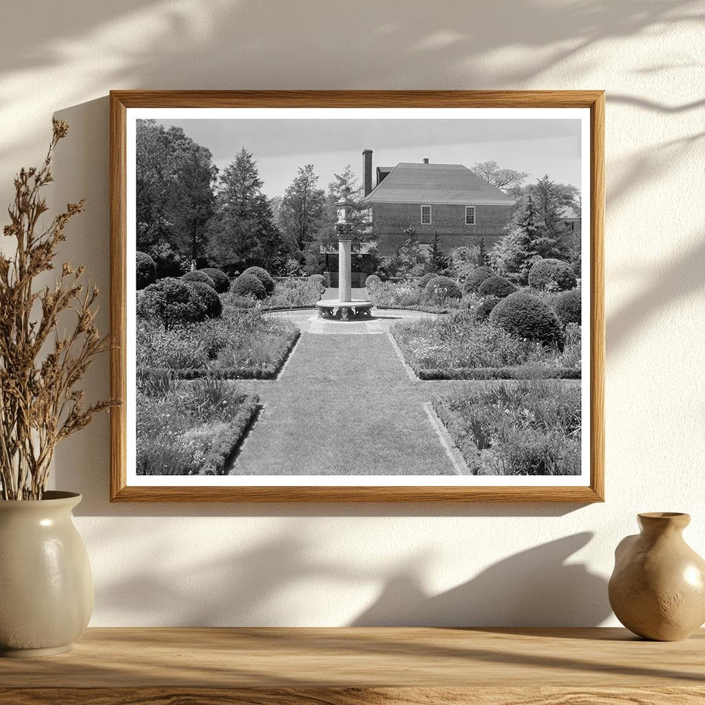 Nelson House, Yorktown VA, Colonial Architecture, 20th Centu