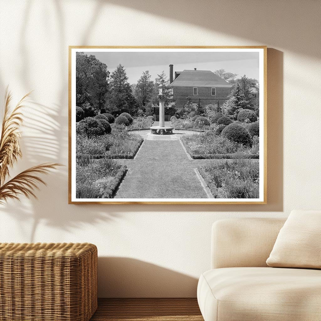 Nelson House, Yorktown VA, Colonial Architecture, 20th Centu