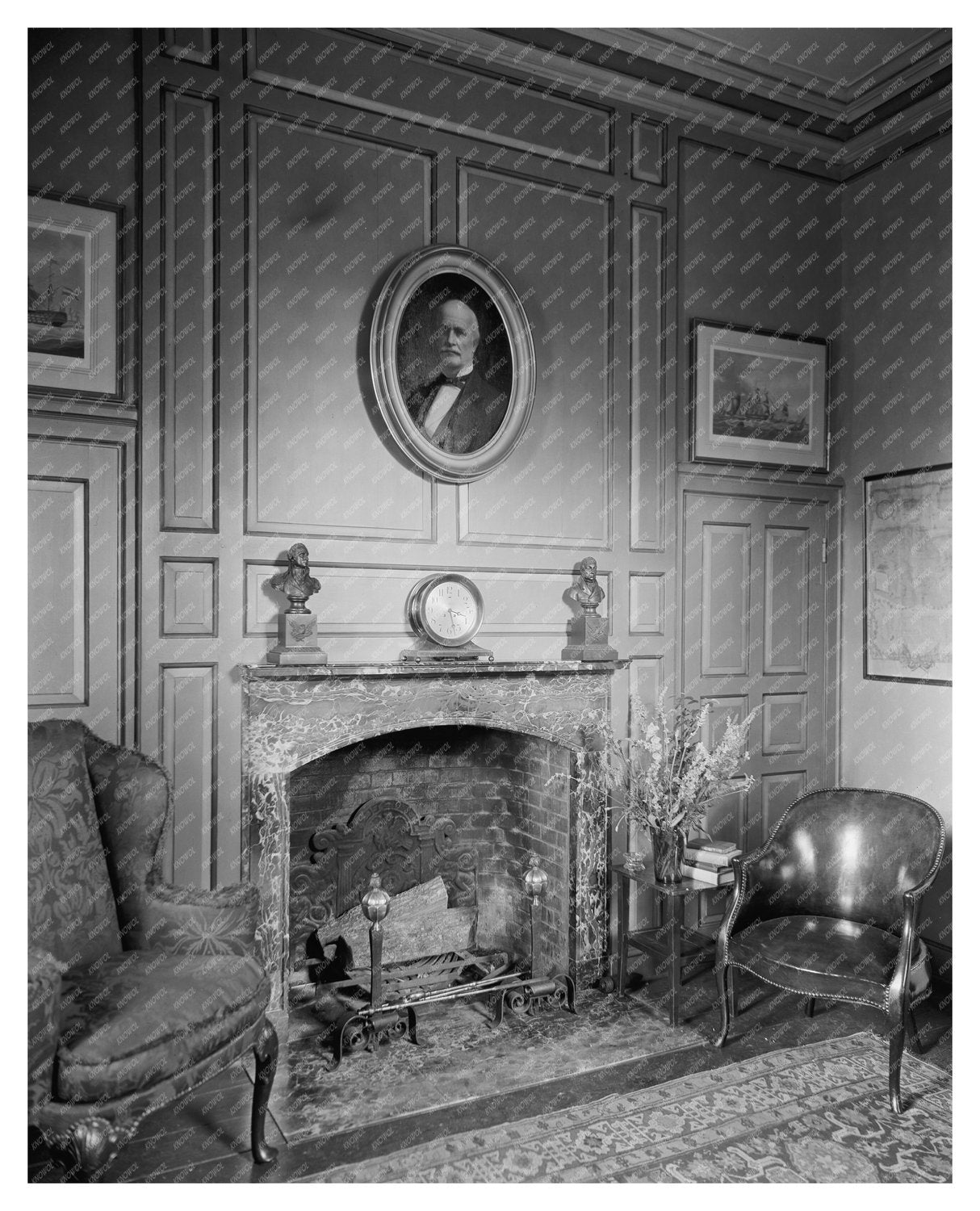 Nelson House in Yorktown, VA - Historic Photo 1740-41