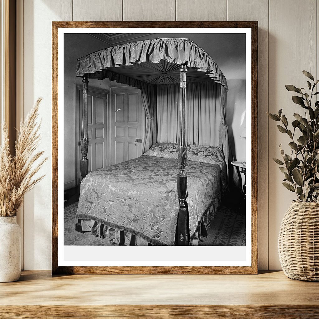 Nelson House, Yorktown VA, 1740-1741 Vintage Photo