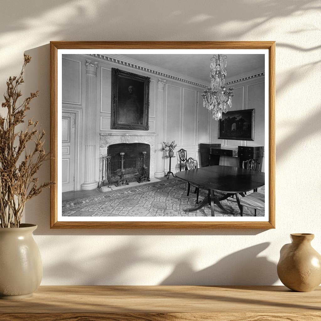 Nelson House, Yorktown VA, Historic Photo, 1740-1741