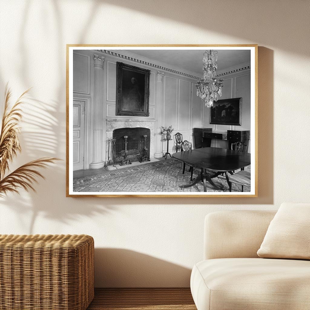 Nelson House, Yorktown VA, Historic Photo, 1740-1741