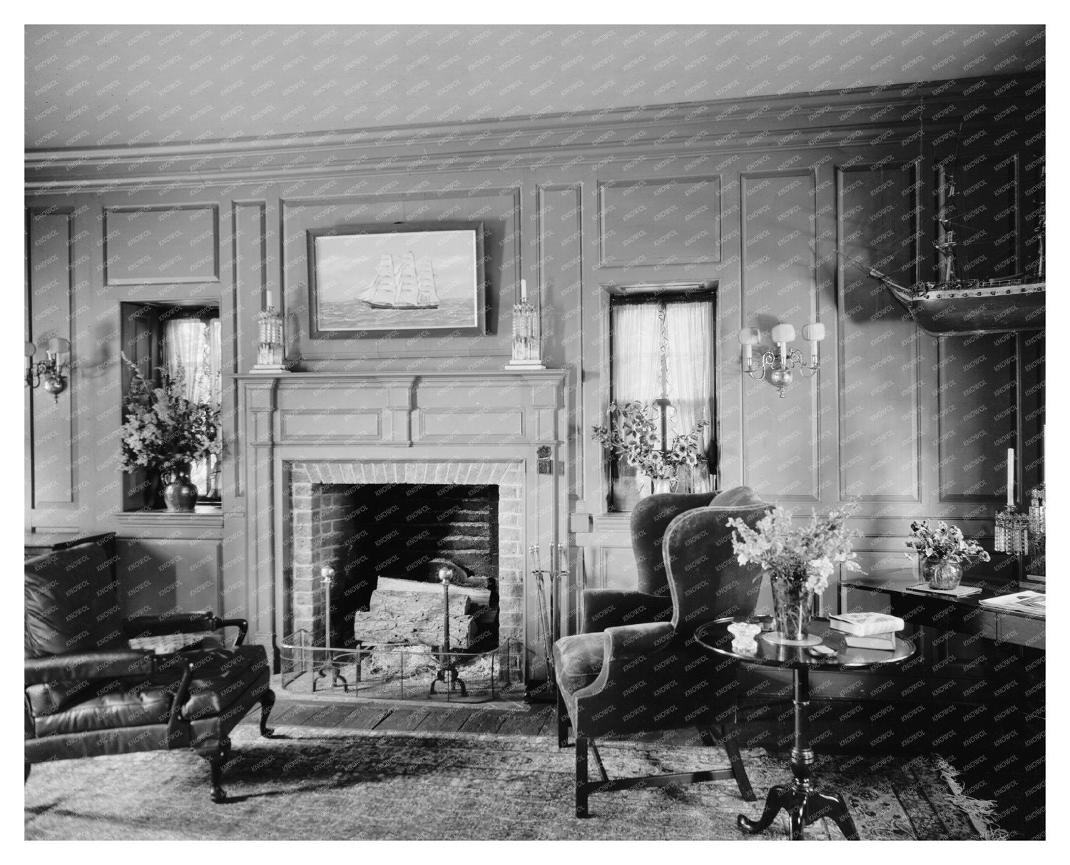 Nelson House, Yorktown VA: Historic 1740 Architecture