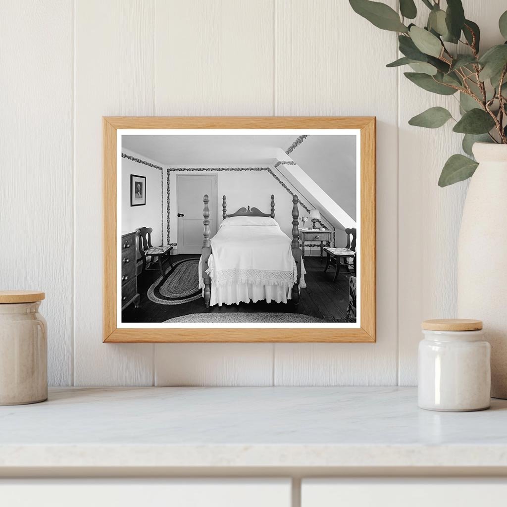 Nelson House in Yorktown, Virginia - Historic Snapshot 1940s