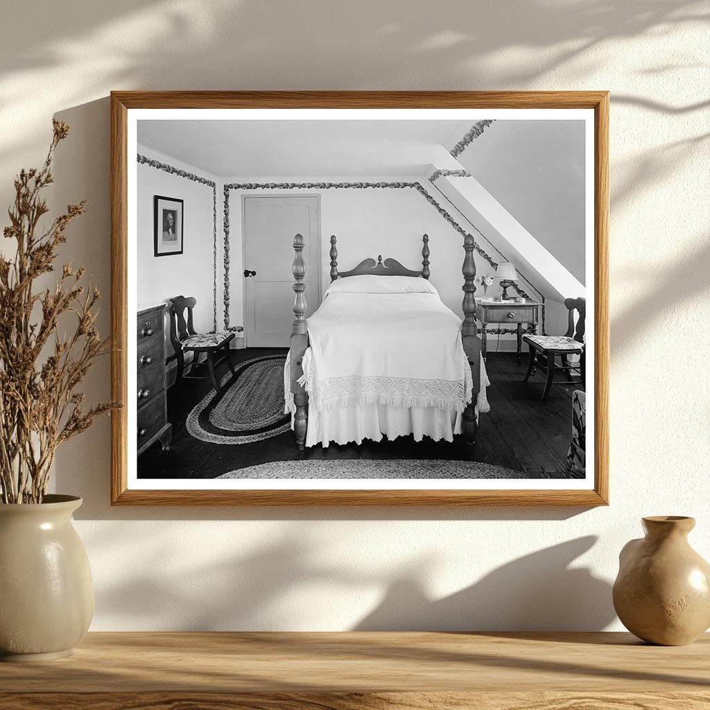 Nelson House in Yorktown, Virginia - Historic Snapshot 1940s