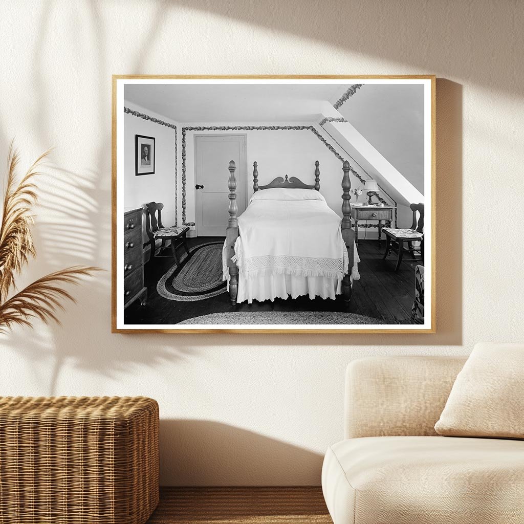 Nelson House in Yorktown, Virginia - Historic Snapshot 1940s