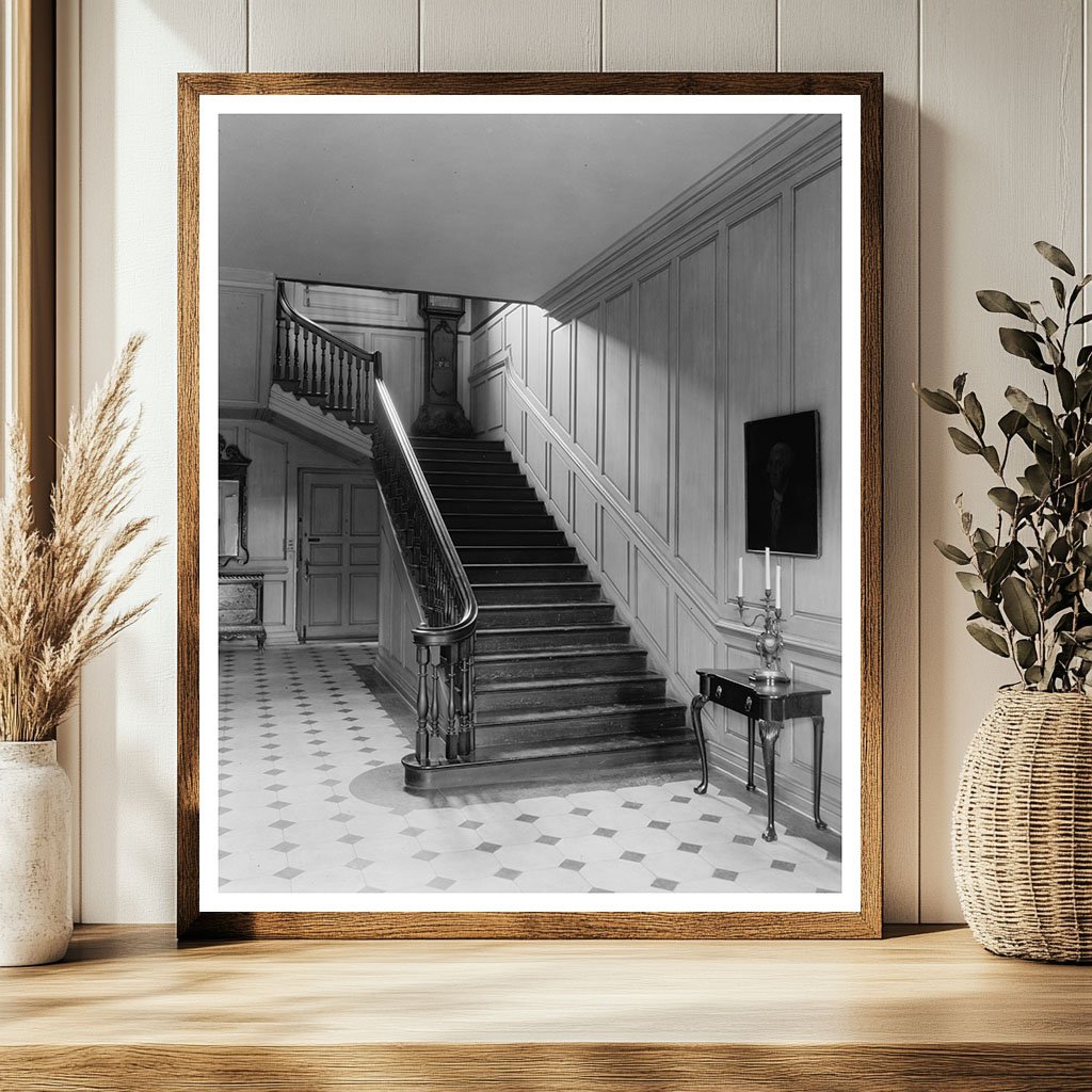 Nelson House, Yorktown VA, 1740 Historic Photo