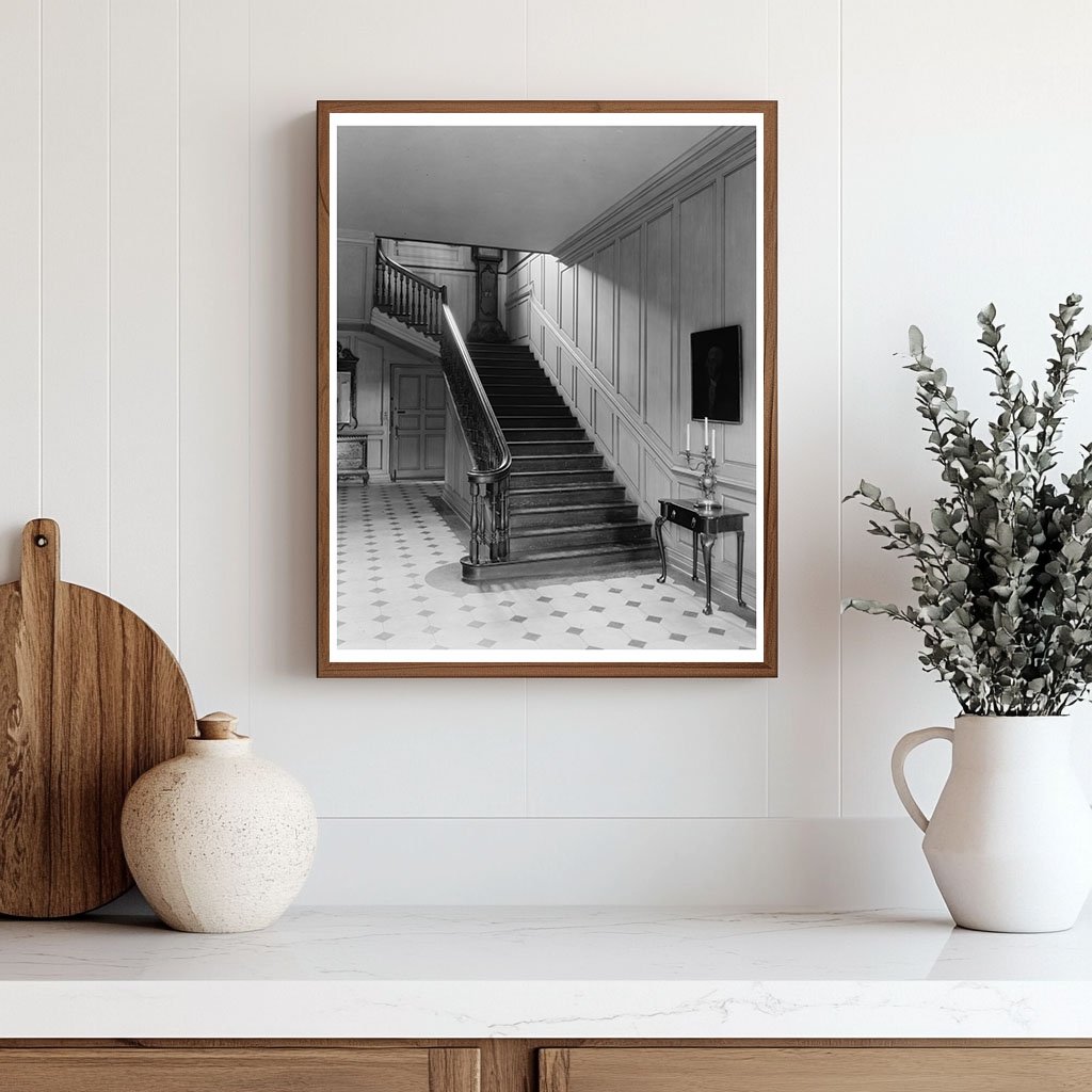 Nelson House, Yorktown VA, 1740 Historic Photo