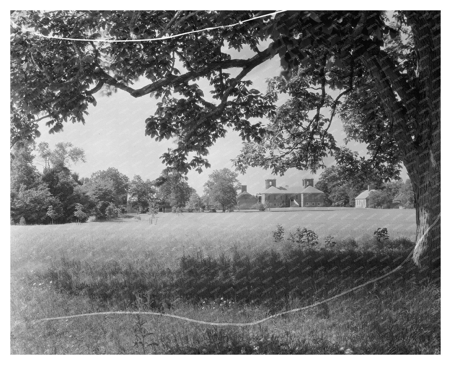 Stratford, VA Colonial Architecture Photo, 1725