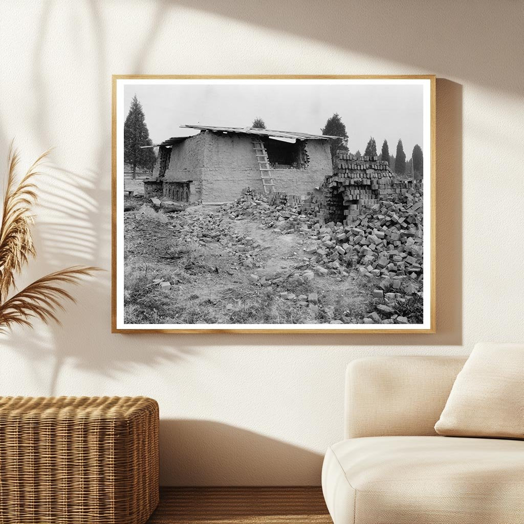 1953 Vintage Photo of Wakefield Corner, VA Historical Site
