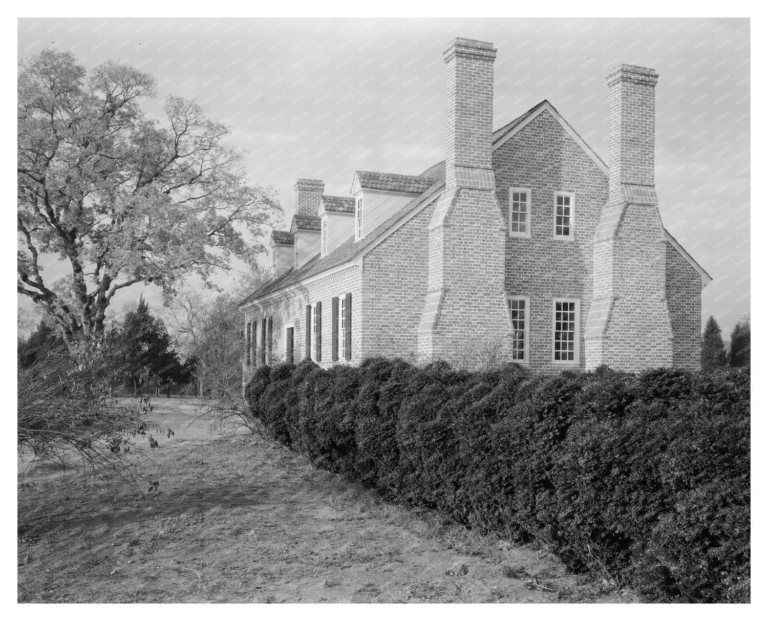 Wakefield Corner, VA Architecture History - 1930s Photo