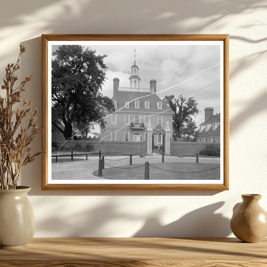 Historic Williamsburg Architecture, Virginia 1900s