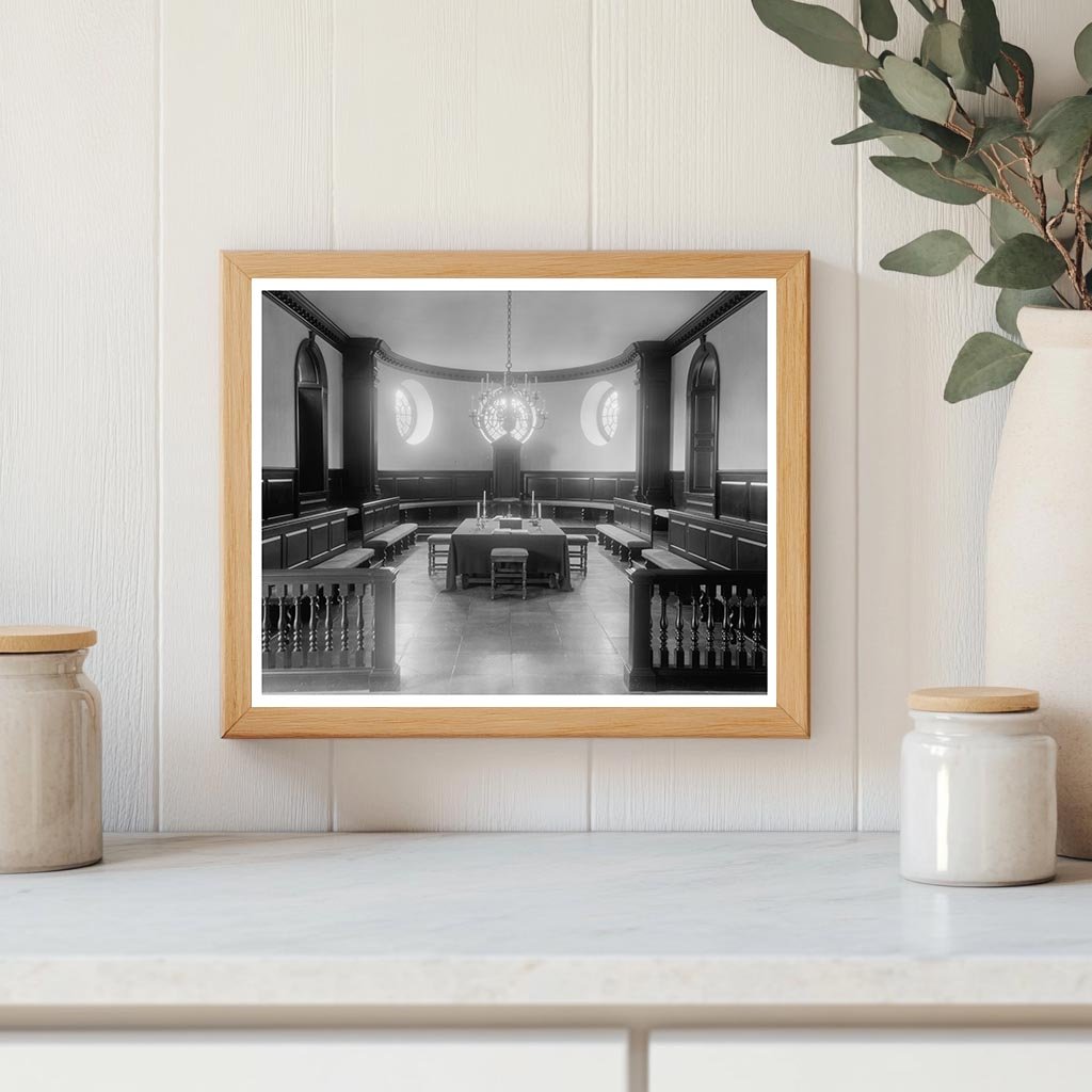 Vintage Williamsburg Architecture Photo, Virginia 1950s