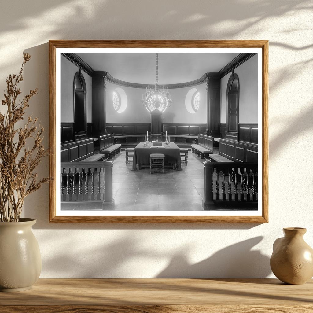 Vintage Williamsburg Architecture Photo, Virginia 1950s