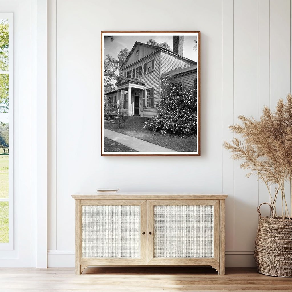 Vintage 1750 Williamsburg House Photo, James City County VA