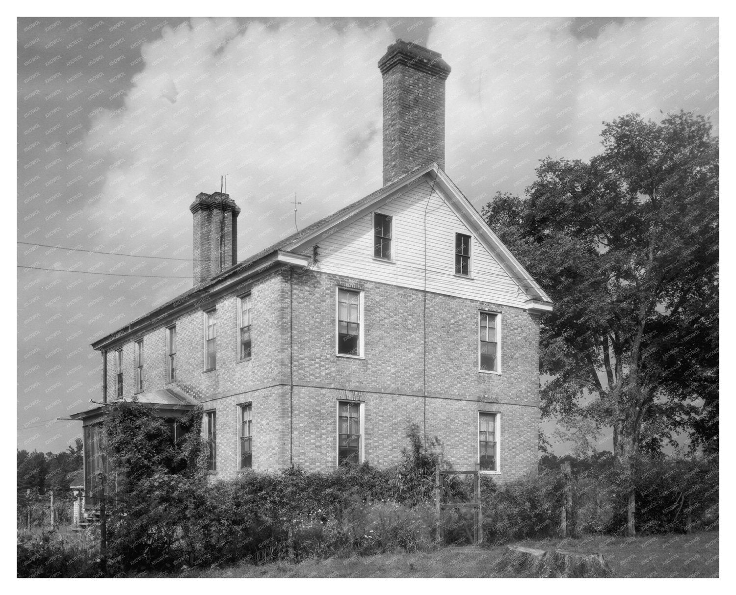 Colonial Architecture in Williamsburg, VA 1740-1750