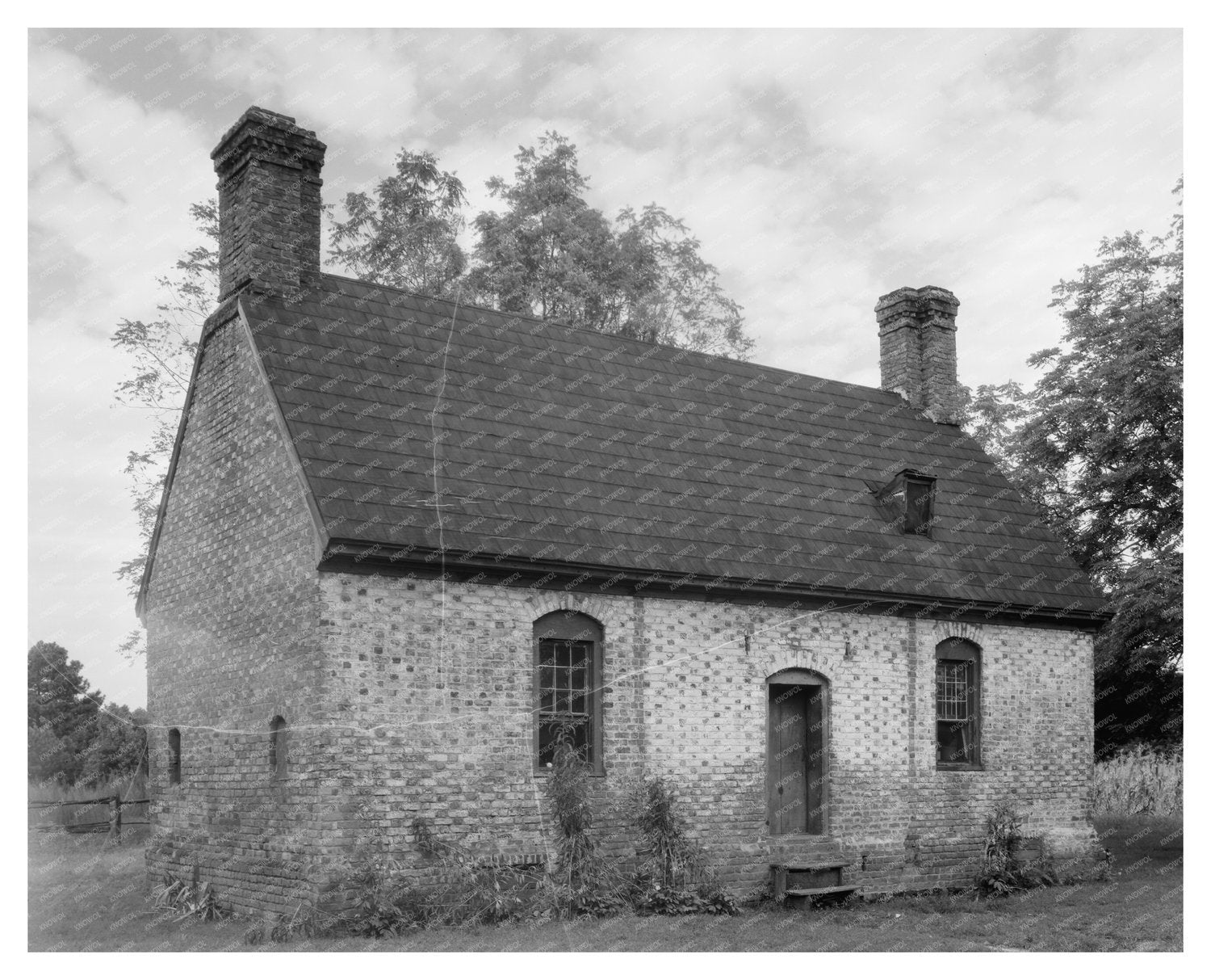 Historic Williamsburg, VA Architecture: 1953 Photo Insight