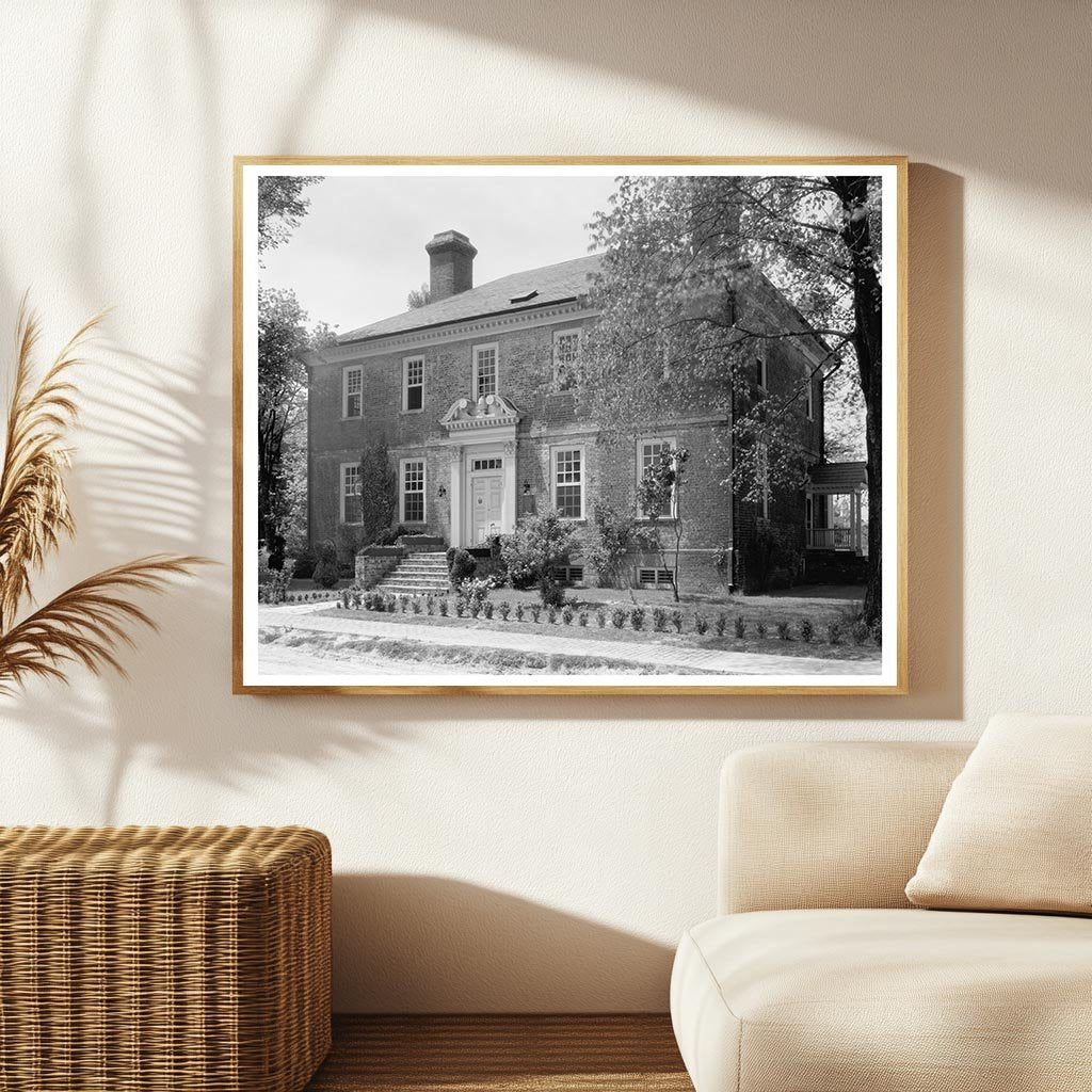 Historic Dwelling of George Wythe, Williamsburg, VA 1953