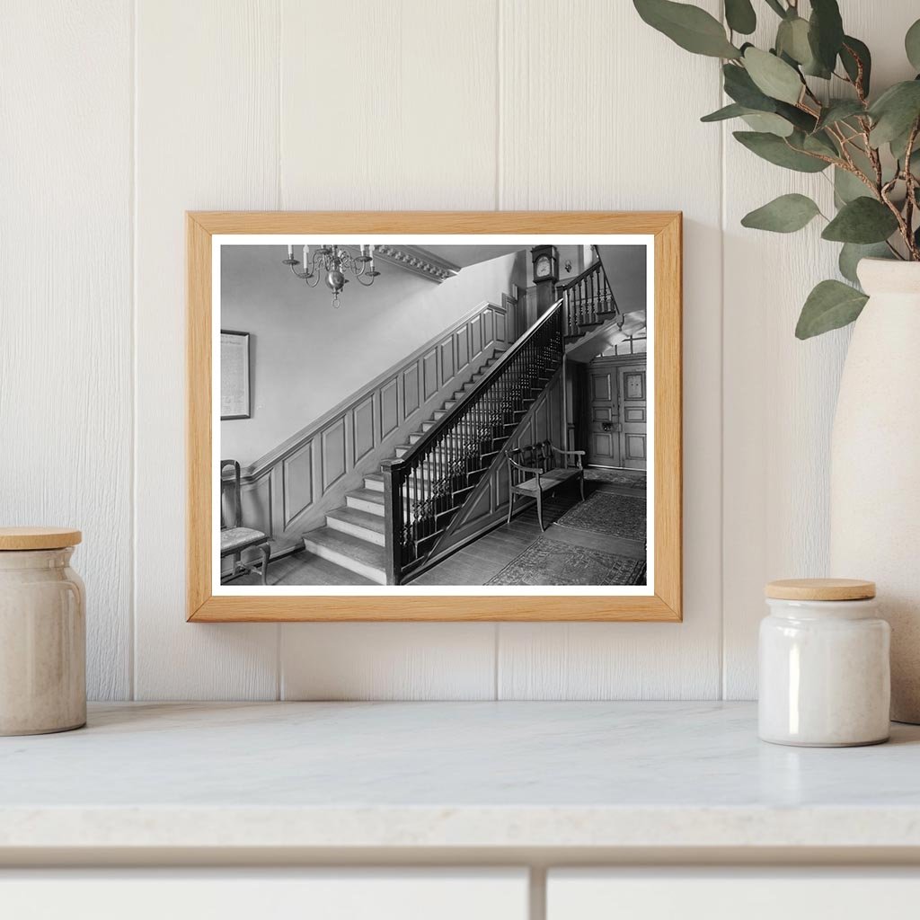 George Wythe Home, Williamsburg VA, Vintage Photo 1930