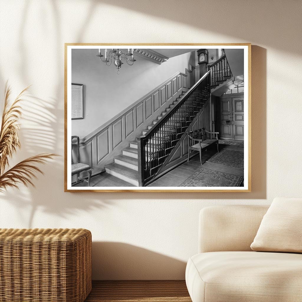 George Wythe Home, Williamsburg VA, Vintage Photo 1930