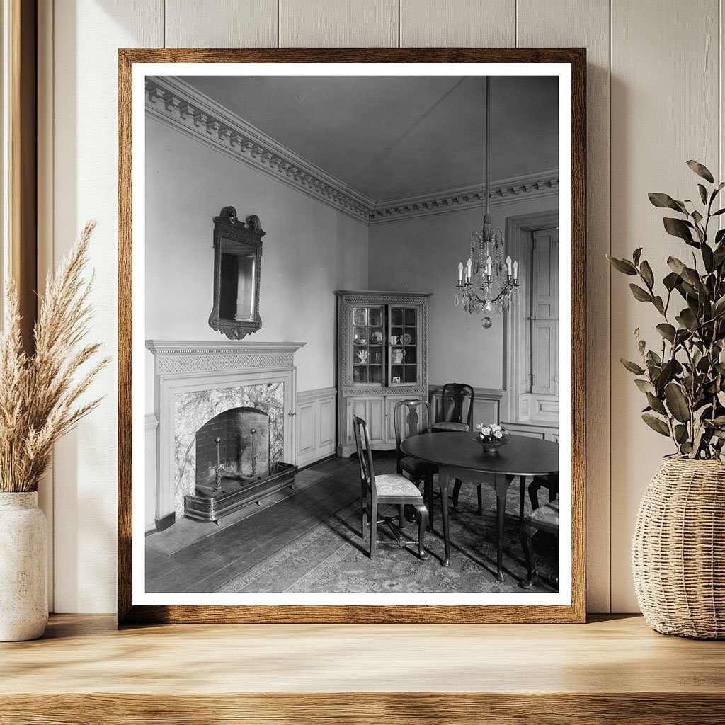 George Wythe Home, Williamsburg VA, 20th Century Photo