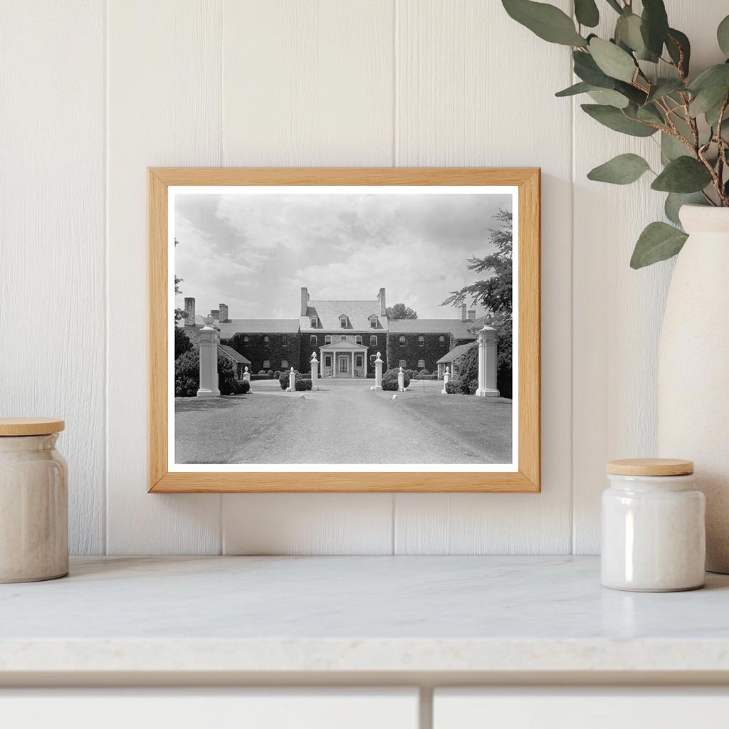 Fauquier County VA Mansion Photo, Early 20th Century