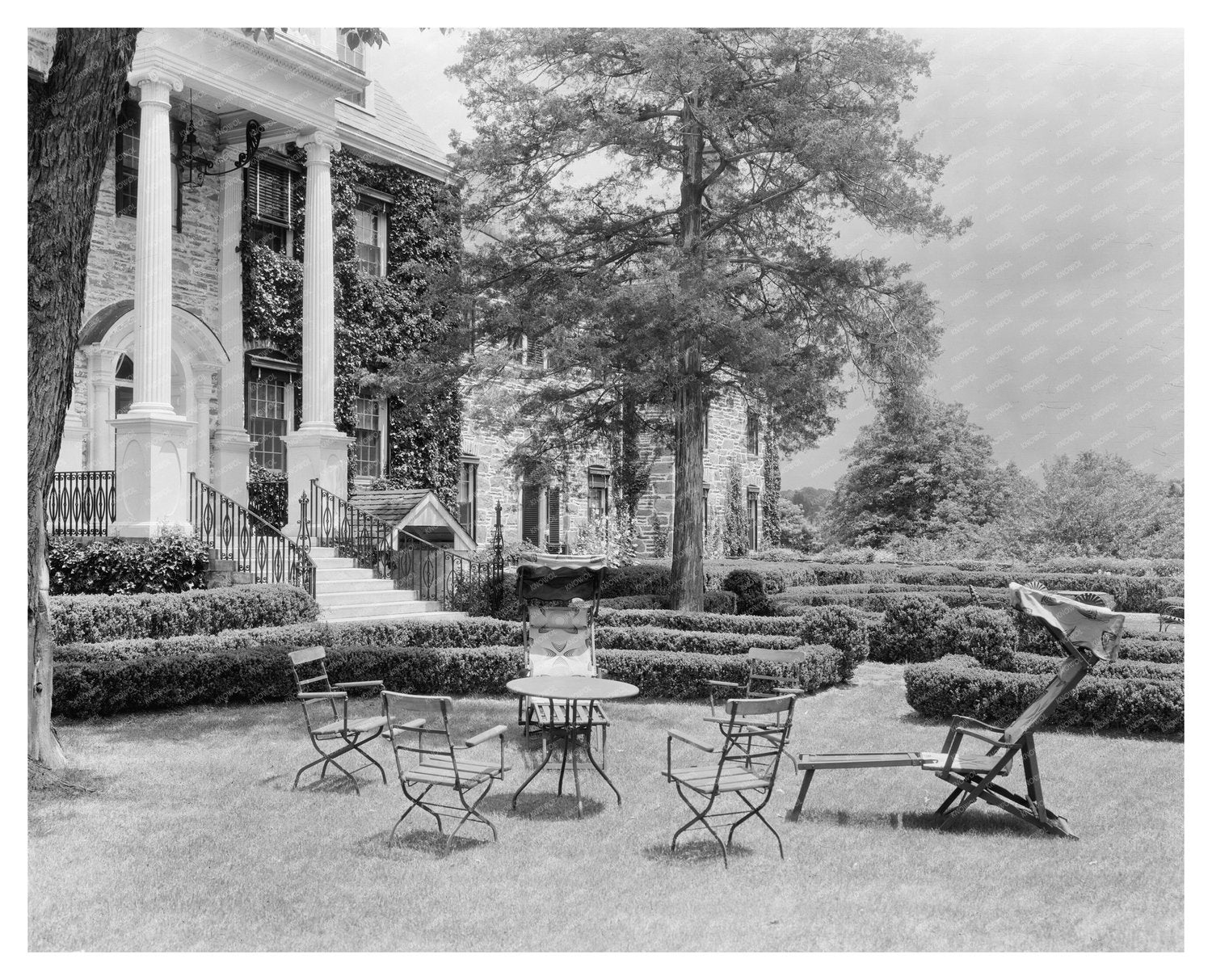 Fauquier County VA Mansion - Early 20th Century Architecture
