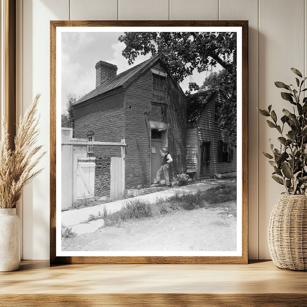 Falmouth, VA Historic Cabin Photo, 1953