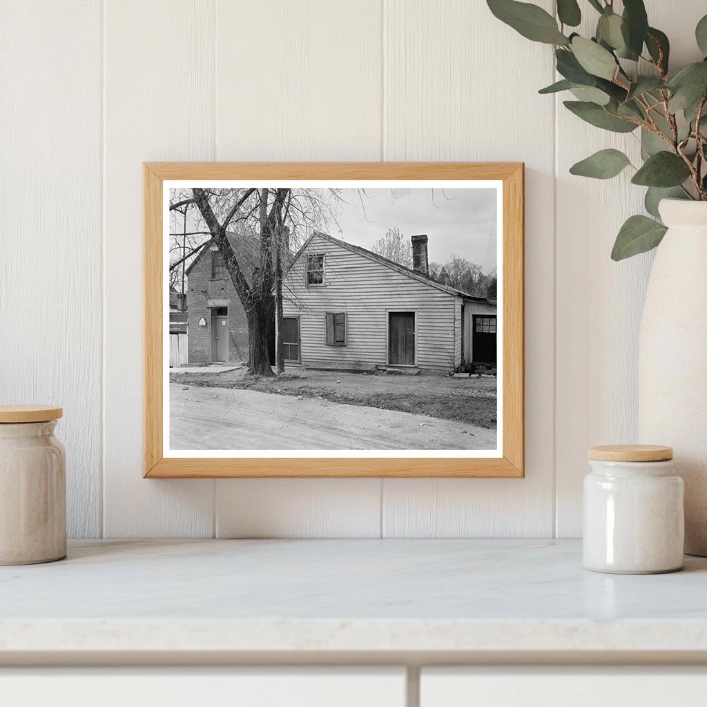 Historic Cabin, Falmouth VA, 1930s Architectural Survey