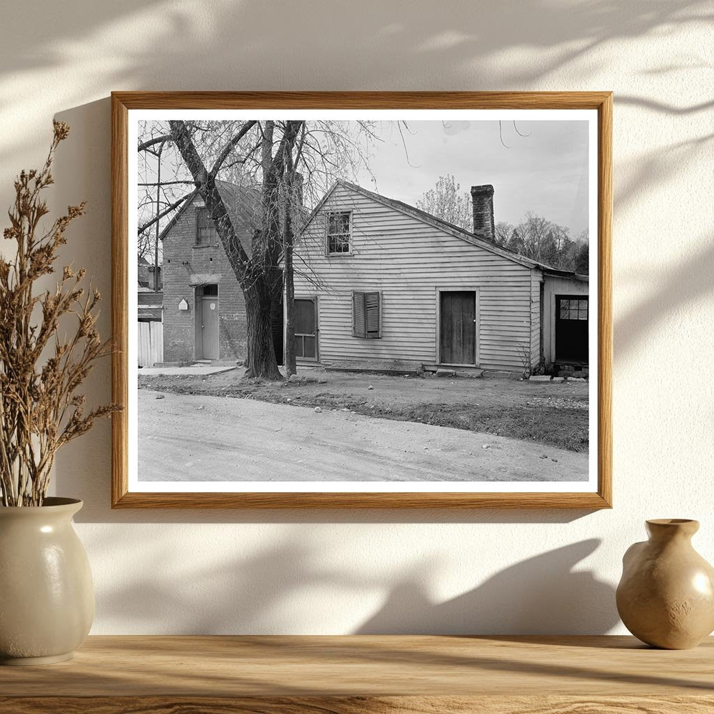 Historic Cabin, Falmouth VA, 1930s Architectural Survey