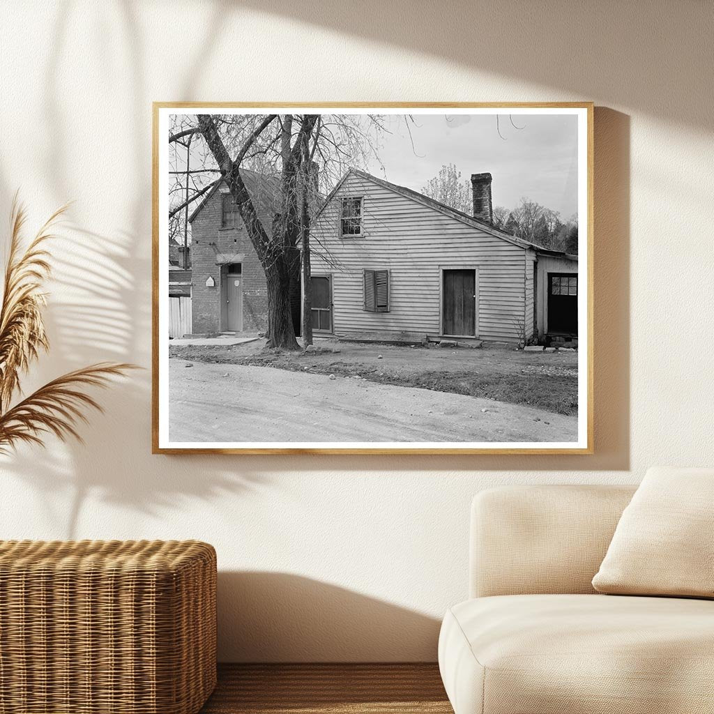 Historic Cabin, Falmouth VA, 1930s Architectural Survey