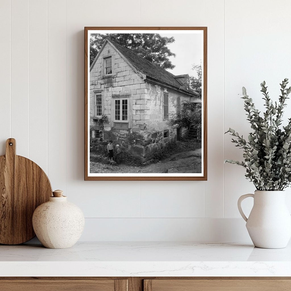 Vintage Falmouth Bakery Photo, Stafford County, VA 1900s