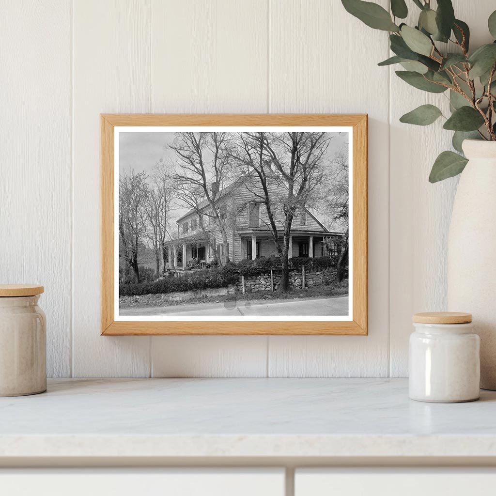 Historic Residence in Falmouth, Virginia, Early 20th Century