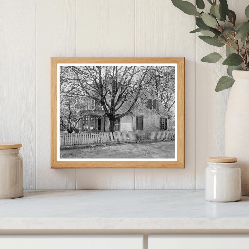Historic Home in Falmouth, Virginia, 20th Century Photo
