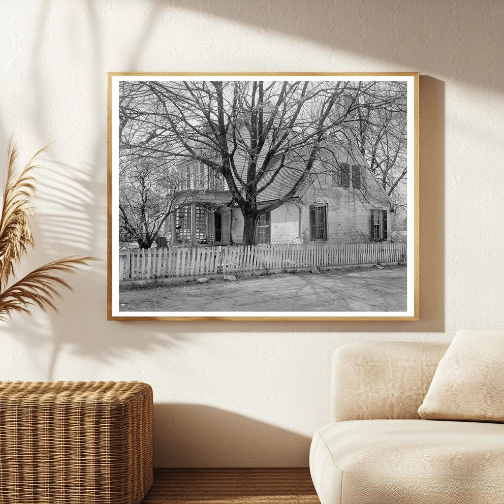 Historic Home in Falmouth, Virginia, 20th Century Photo