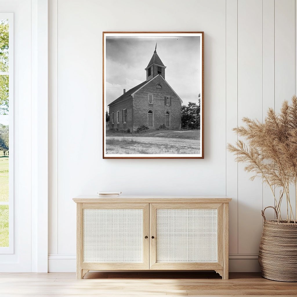 Historic Church in Falmouth, VA - Early 20th Century