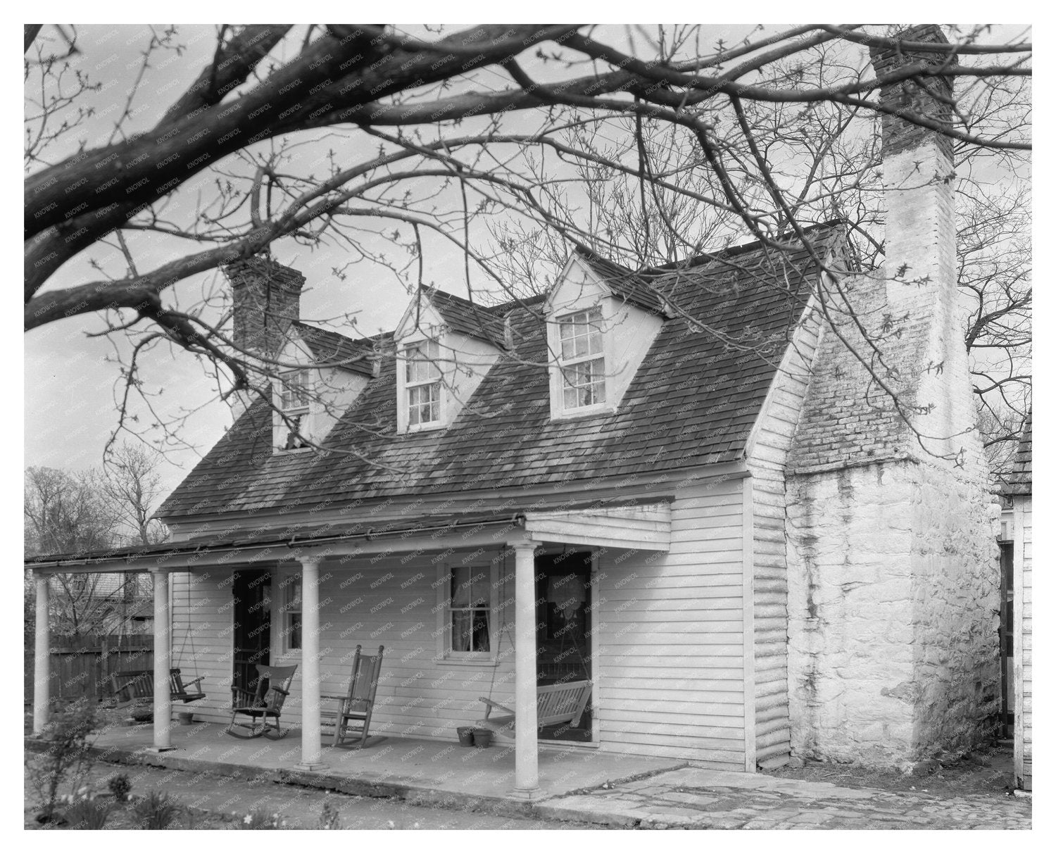 Falmouth VA Farmhouse Architecture, 1950s History