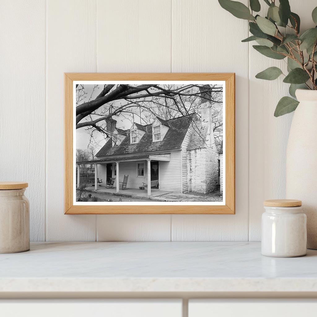 Falmouth VA Farmhouse Architecture, 1950s History