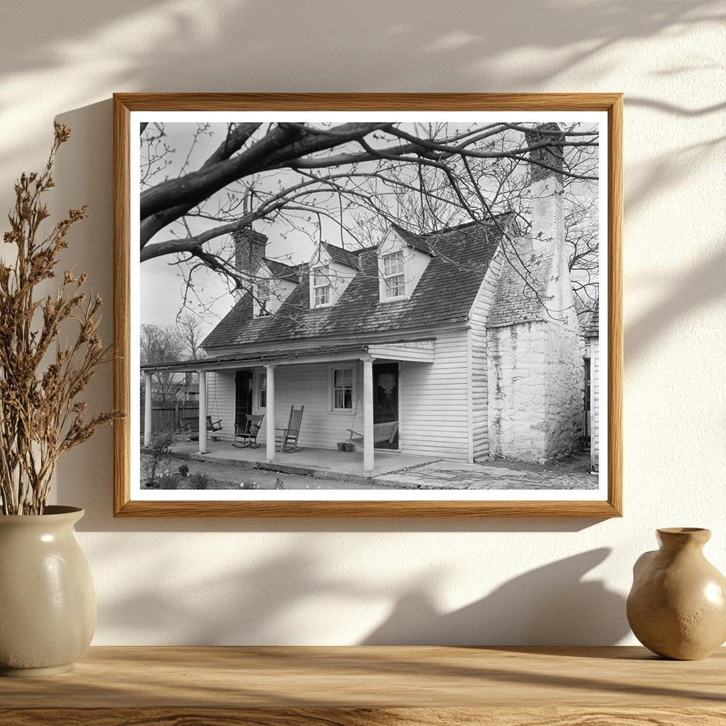 Falmouth VA Farmhouse Architecture, 1950s History