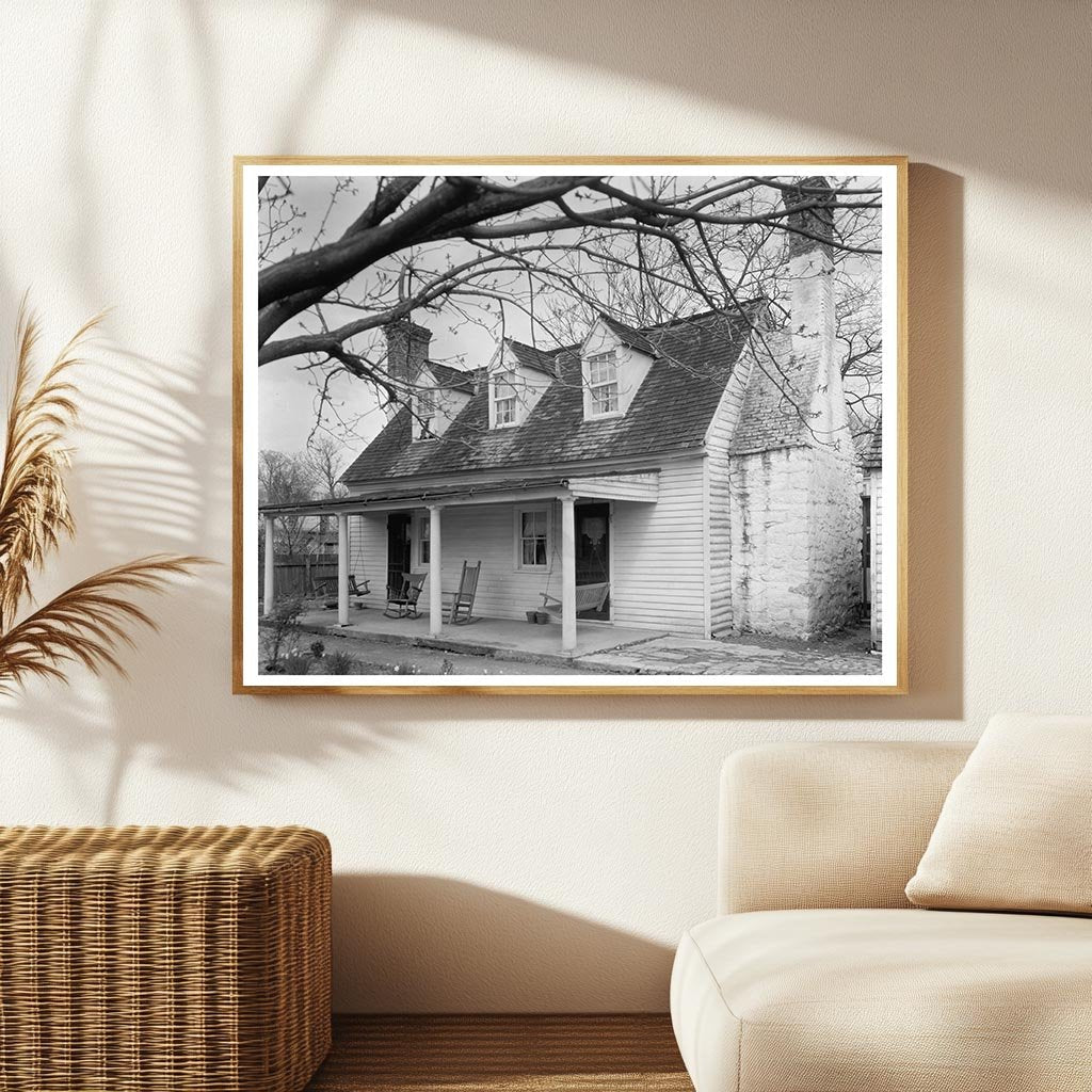 Falmouth VA Farmhouse Architecture, 1950s History