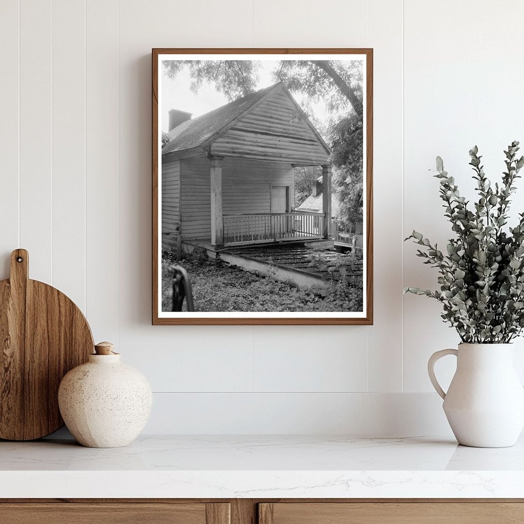 Fredericksburg VA Mansion Photo, 1837 Architectural History