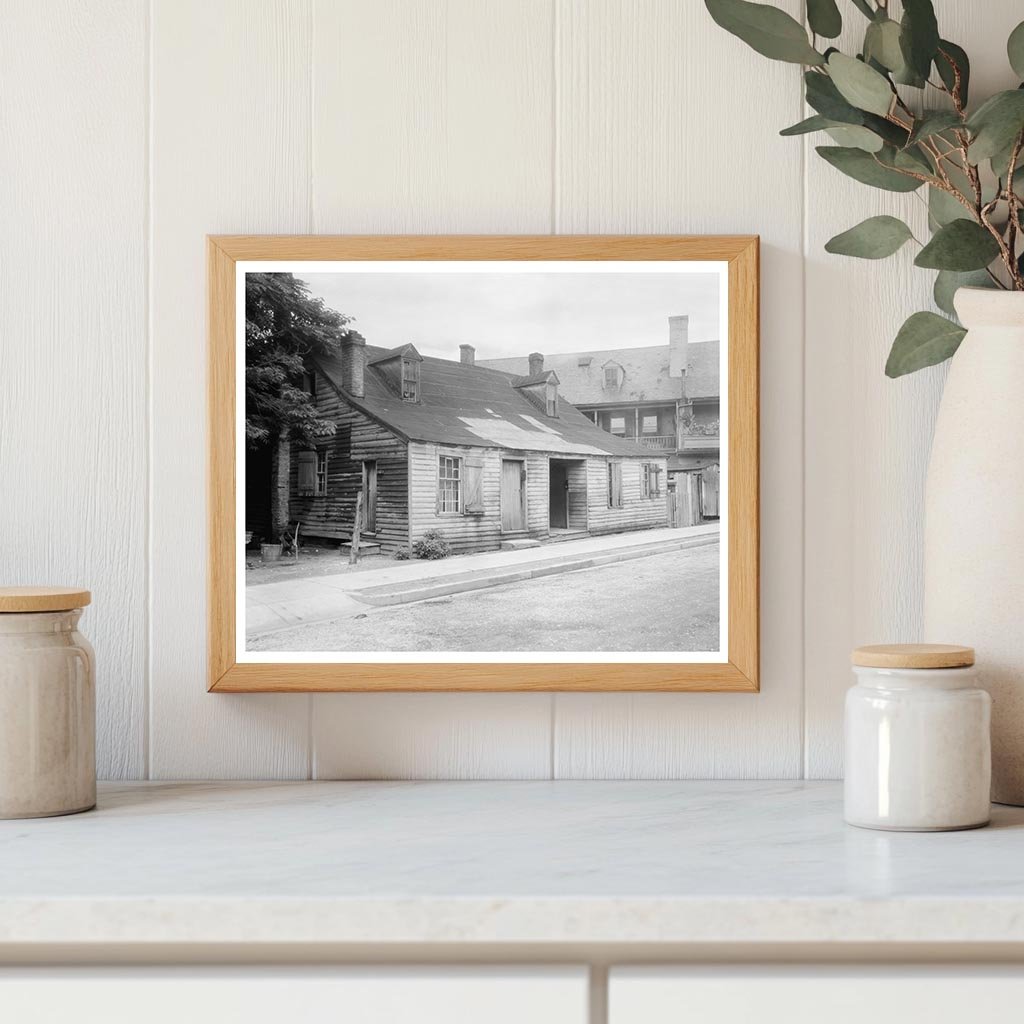 Vintage Fredericksburg Architecture, Virginia, Mid-20th Cent