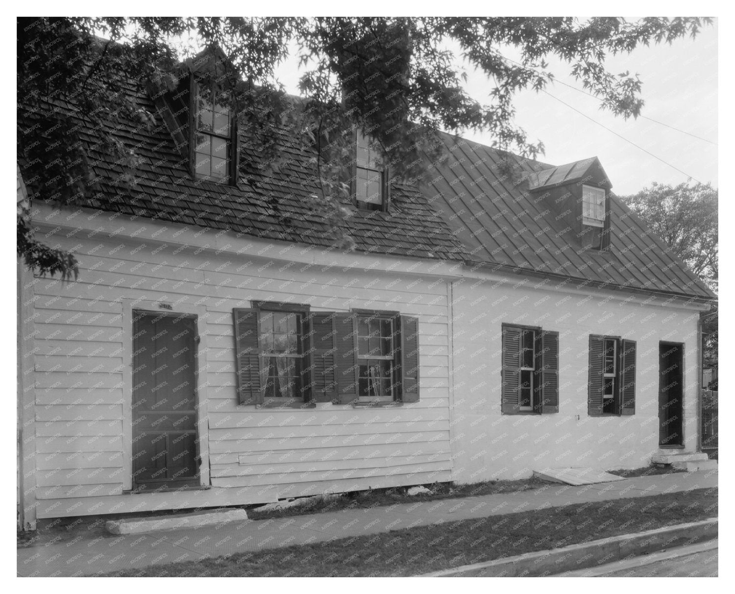 Fredericksburg VA Row Houses, Early 20th Century