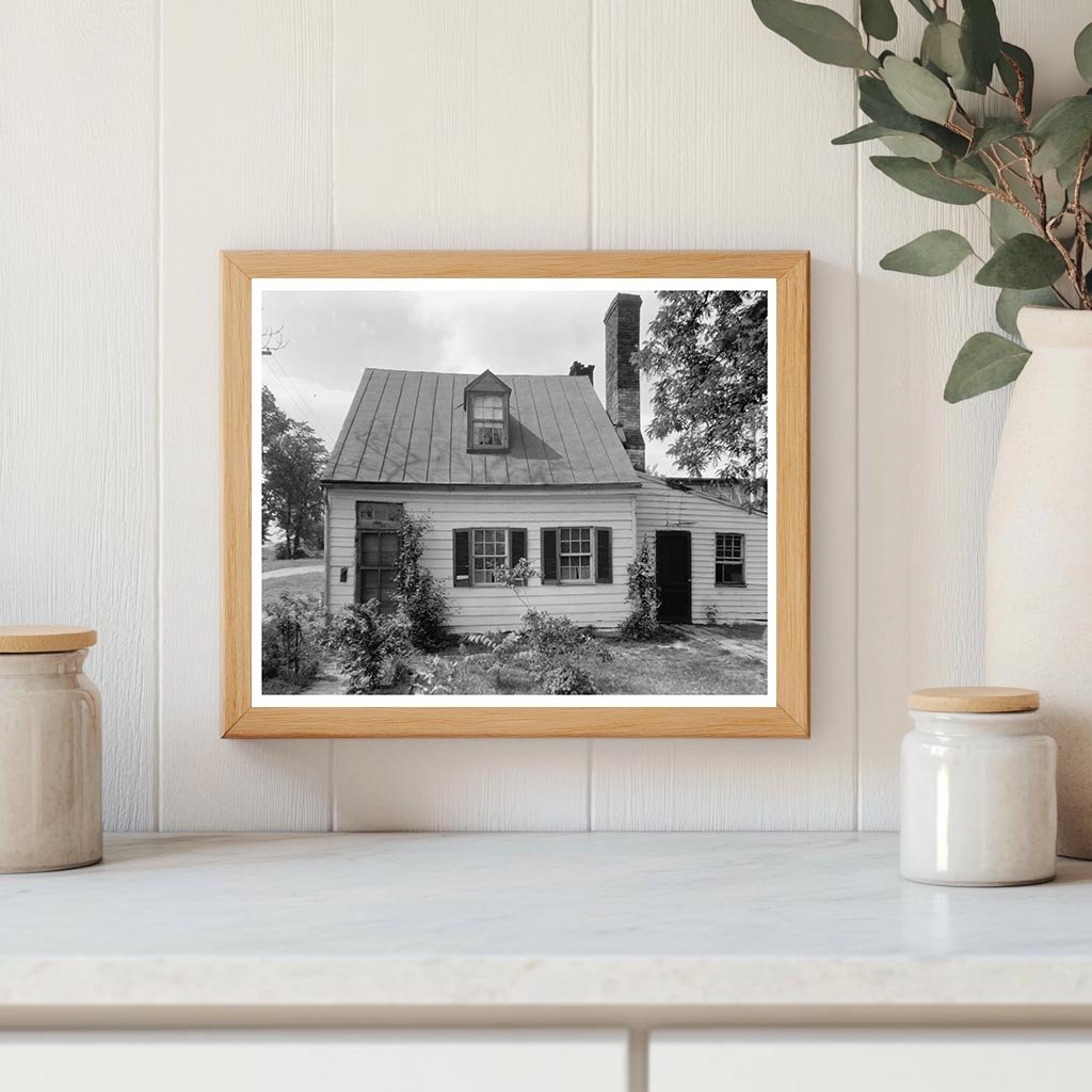 1953 Fredericksburg VA Vintage Architecture Photo