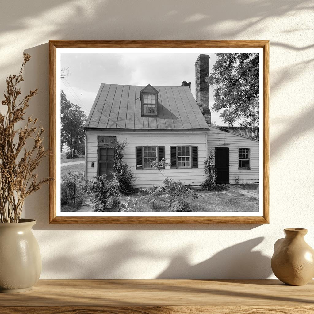 1953 Fredericksburg VA Vintage Architecture Photo